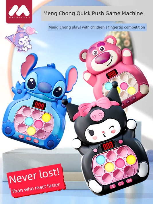 Game Machine Girl Decompression Squeezing Toy Whac-a-Mole Toy
