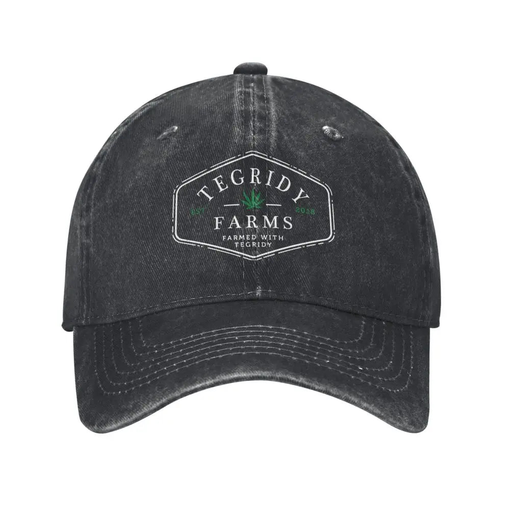 420 Tegridy Farms  baseball hat Farmed With Tegridy