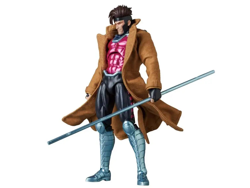 New CT Toys Gambit Mafex 131 Figure SHF X-Men Wolverine Action Figure PVC Statue Model Figurine Kids Toy Customized Gifts