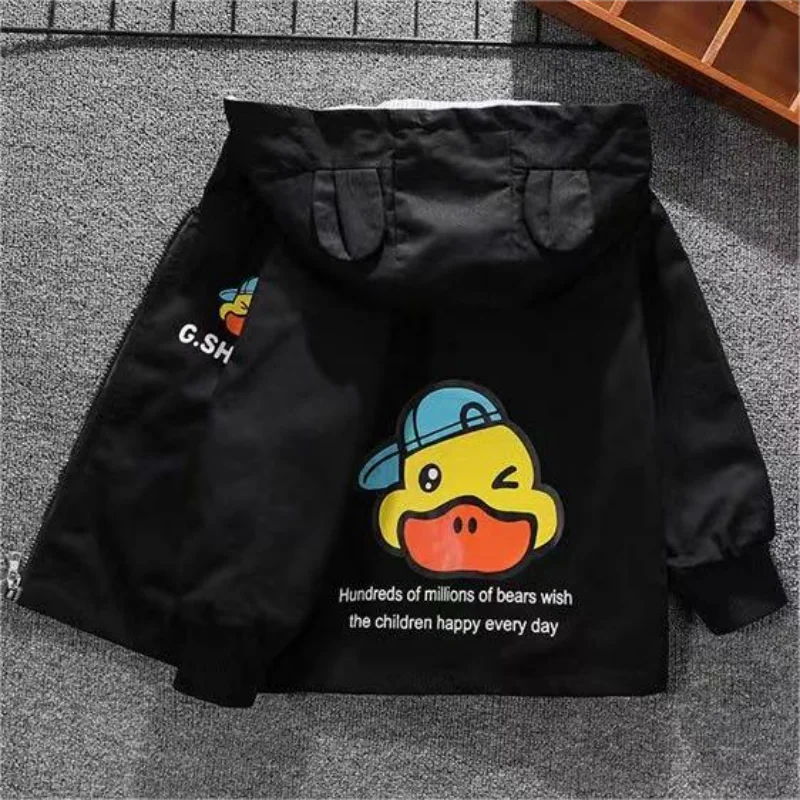 Children's Winter Coat Baby Girl Boy Mickey Mouse Cartoon Jackets 1-6Years Kids Thicken Keep Warm Hooded Outerwear Infant Clothe