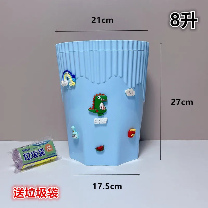 Sanrio Hello Kitty Garbage Wastebasket Plastic