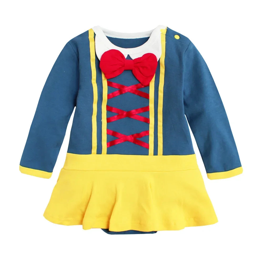 New Super Mario Bros Long sleeved Suit Baby Rompers