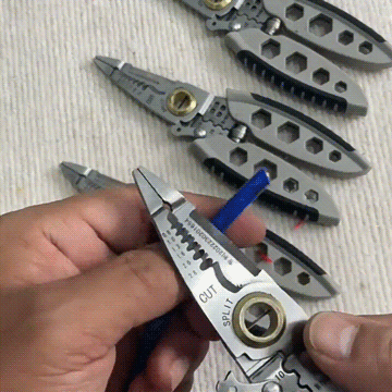 7-inch Multipurpose Wire Stripper - Professional Tool