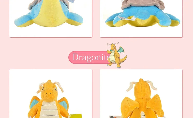 Pokemon Series Gengar Plush Dolls Cute Pikachu Peluche Charmander Squirtle Bulbasaur Eevee Snorlax Stuffed Toys Gifts For Kids