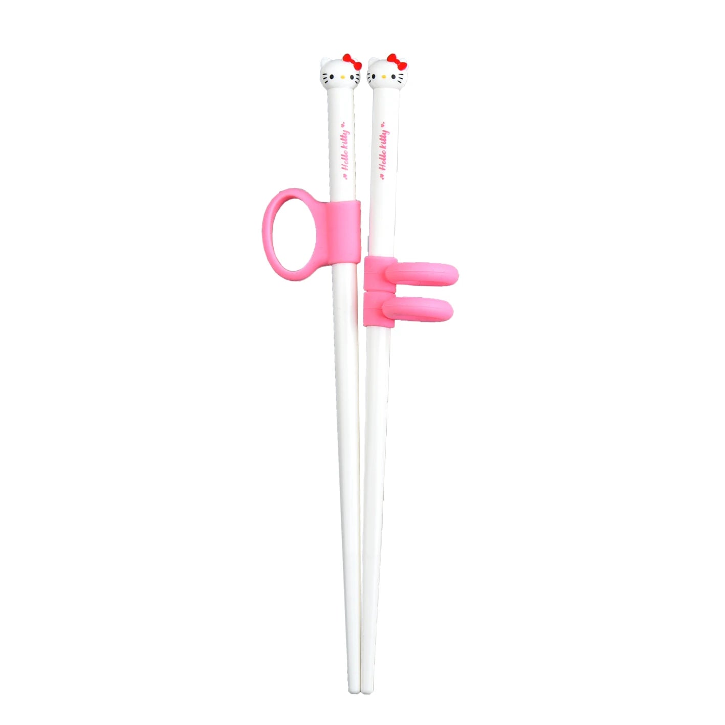 Kawaii Sanrio Hello Kitty Chopsticks Anime Cinnamoroll Kuromi Kids Fast Practice Finger-Cot Chopsticks Tsupplies Ableware Gift