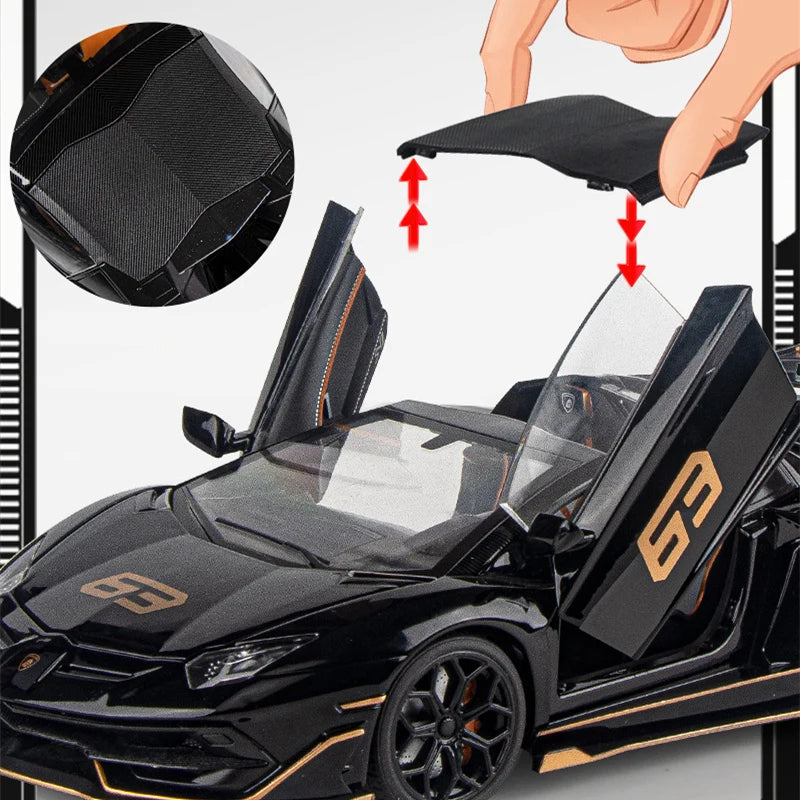 TOY 1/18TH Alloy Racing Car Model Diecasts Metal Toy Sports Car