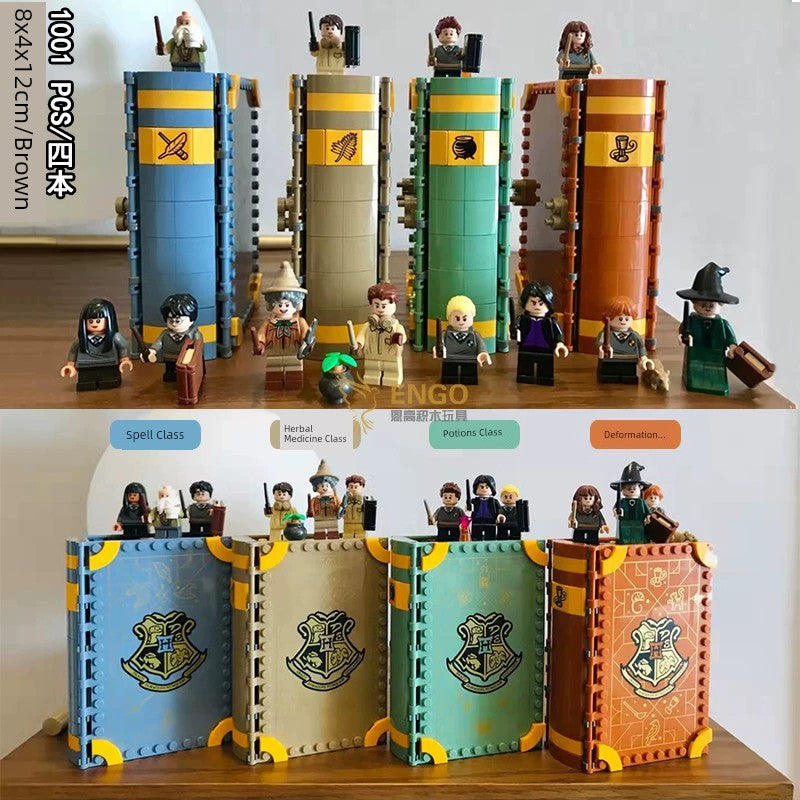 Harry Potter Magic Book Transformation Toy Puzzle.