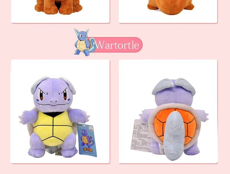 Pokemon Series Gengar Plush Dolls Cute Pikachu Peluche Charmander Squirtle Bulbasaur Eevee Snorlax Stuffed Toys Gifts For Kids