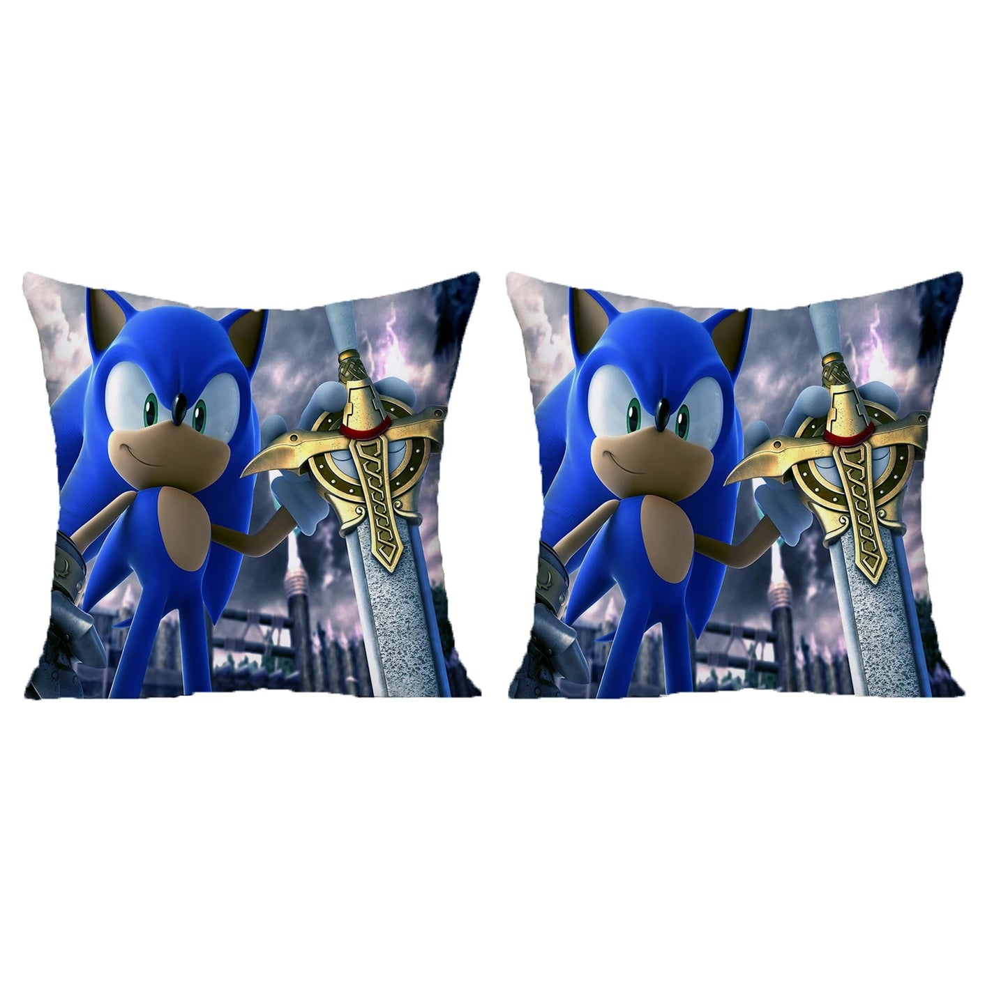 Sonic Hugging Body Pillow Cover.