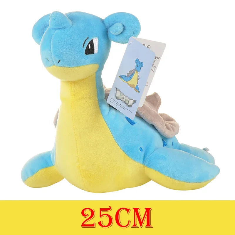 Pokemon Series Gengar Plush Dolls Cute Pikachu Peluche Charmander Squirtle Bulbasaur Eevee Snorlax Stuffed Toys Gifts For Kids