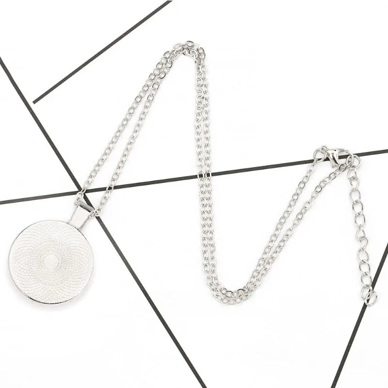 Sonic The Hedgehog Necklace Silver Pendant.