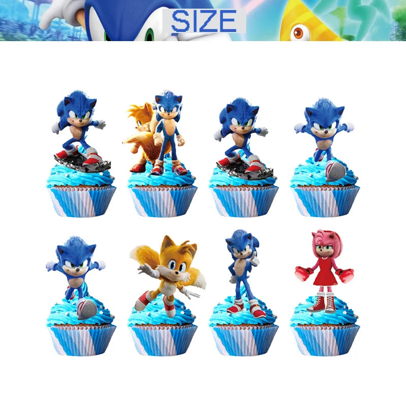 Kit Sonic Party Supplies Boys Birthday Party.