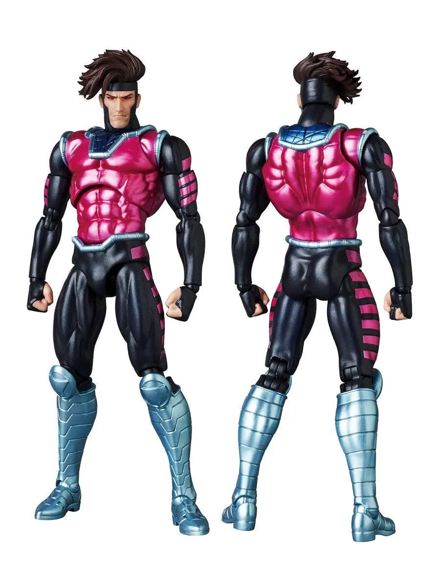 New CT Toys Gambit Mafex 131 Figure SHF X-Men Wolverine Action Figure PVC Statue Model Figurine Kids Toy Customized Gifts