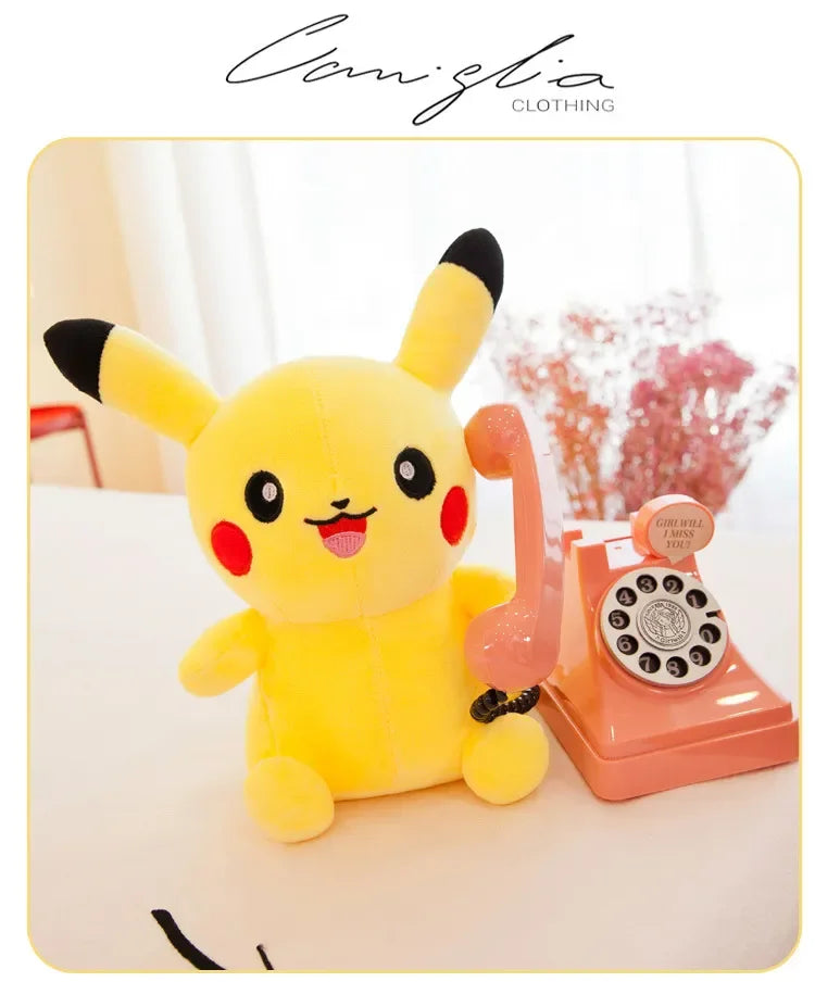 70cm Big Size Pokemon Pikachu Plush Stuffed Animal Cartoon Anime Pillow Dolls Christmas Birthday Gifts Kids Plushies