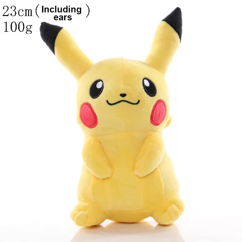 Pikachu Cosplay Eevee Plush Pokemon Stuffed Dolls Eevee Dressing Cloak Cos Pikachu Plushies Kawaii Toys Hobbies Lovely Kids Gift