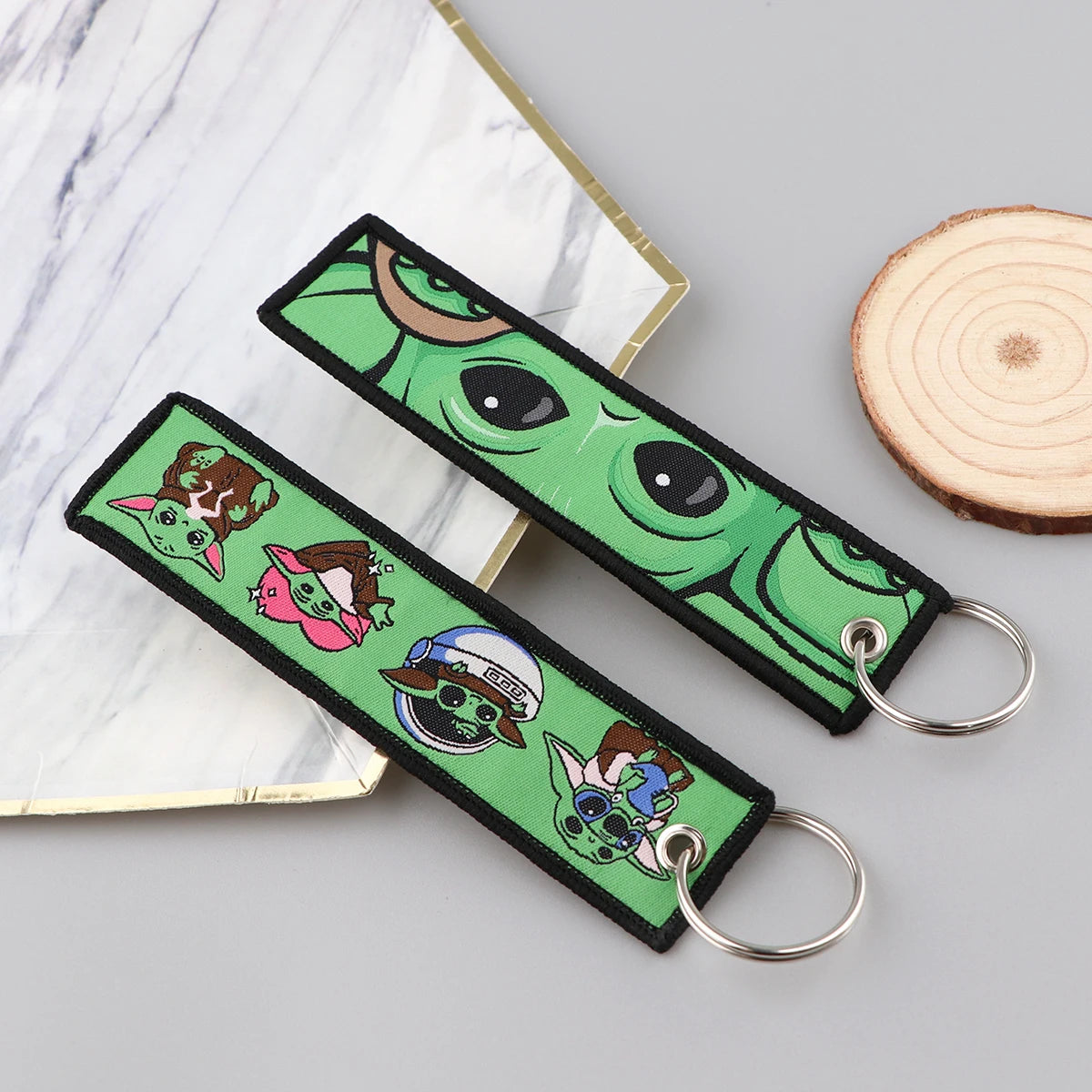 Disneys Alice In Wonderland Darth Vader Keychains
