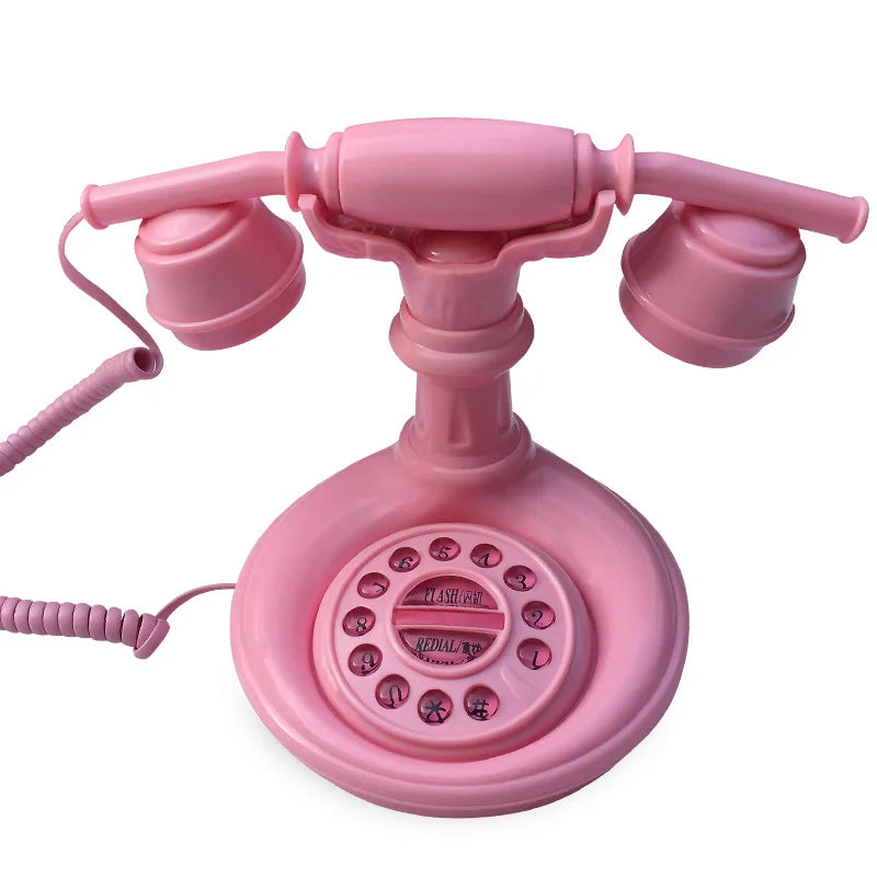 Sanrio HELLO KITTY  Antique Corded Landline Telephone