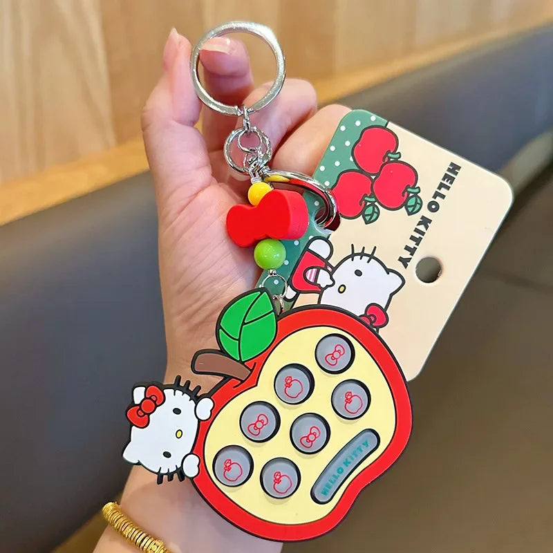 Kawaii Hello Kitty Keychain Sanrio Keychain Accessories