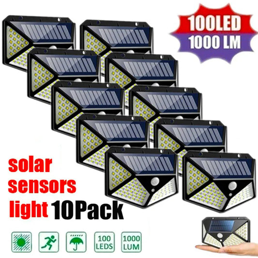 Solar Power Wall Light-Motion Sensor Waterproof