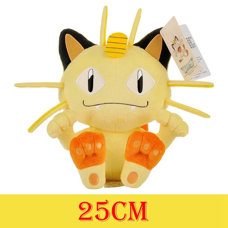 Pokemon Series Gengar Plush Dolls Cute Pikachu Peluche Charmander Squirtle Bulbasaur Eevee Snorlax Stuffed Toys Gifts For Kids