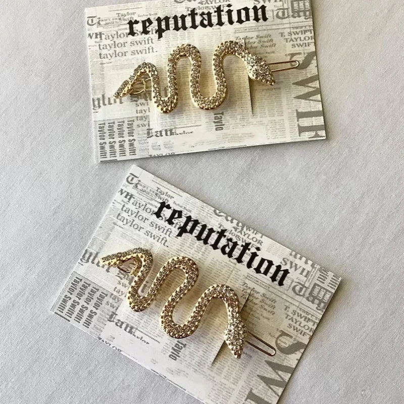 Reputation Snake Barrette Taylor Swift Reputation Inspired Hair Accessories Taylor Swiftie Gift Ideas Reputation Merch Eras Tour