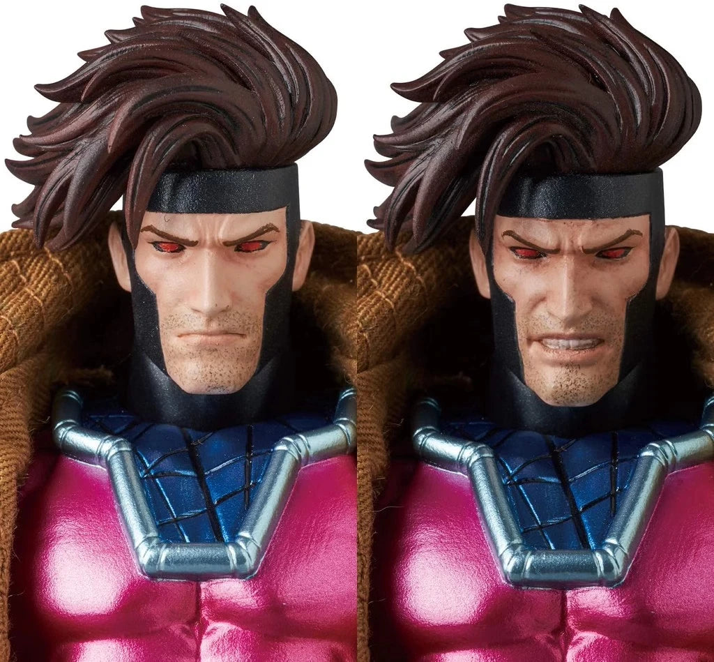 New CT Toys Gambit Mafex 131 Figure SHF X-Men Wolverine Action Figure PVC Statue Model Figurine Kids Toy Customized Gifts