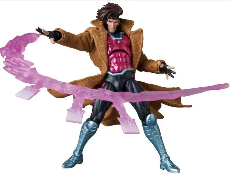 New CT Toys Gambit Mafex 131 Figure SHF X-Men Wolverine Action Figure PVC Statue Model Figurine Kids Toy Customized Gifts