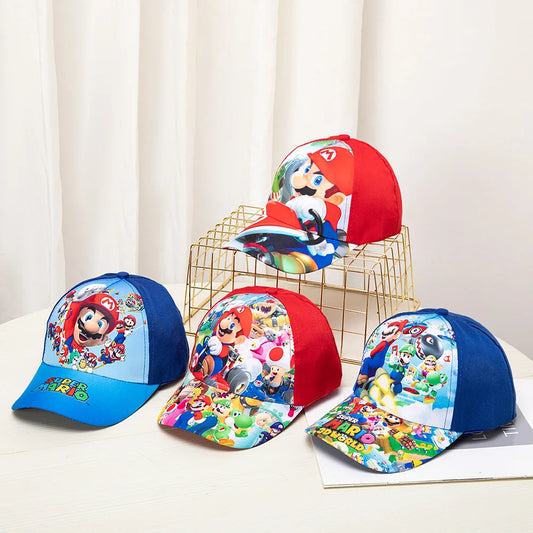 Super Marios Bros Cotton Hat for Boys Girls