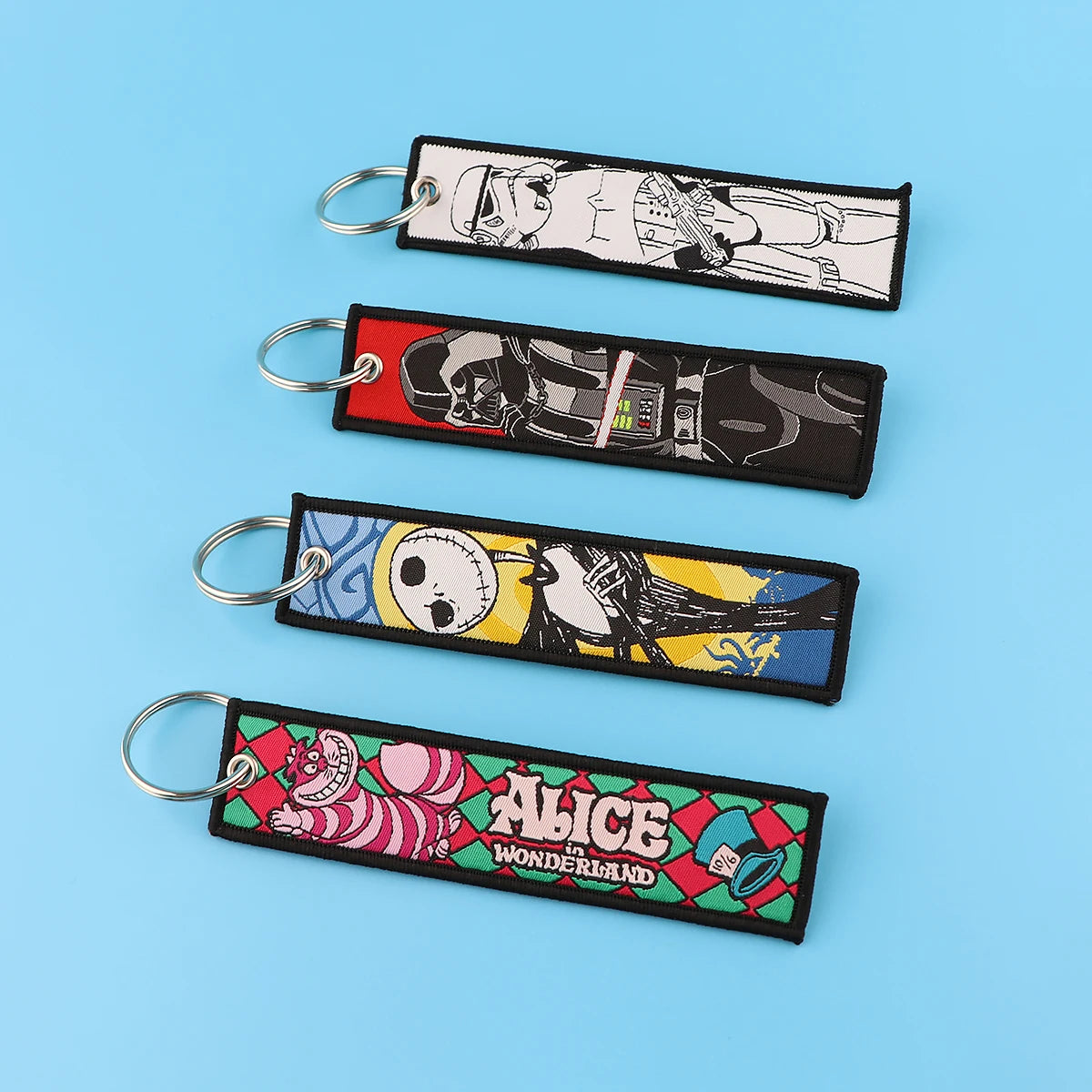 Disneys Alice In Wonderland Darth Vader Keychains
