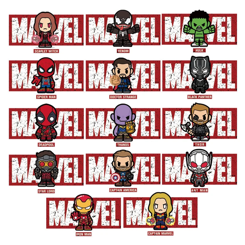 Marvel Heroes self-adhesive patches.