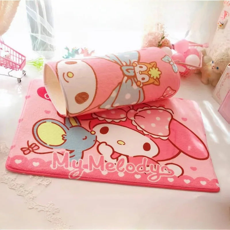 Hello Kitty  Characters Multi-Picture Bathroom Non-slip Carpet