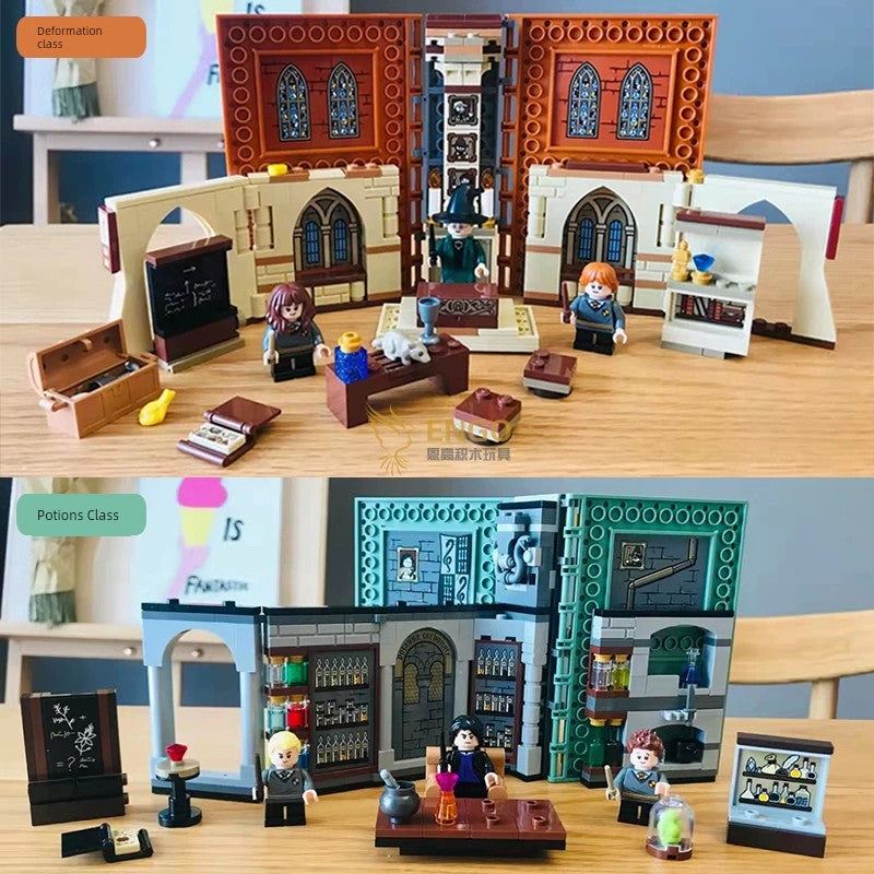 Harry Potter Magic Book Transformation Toy Puzzle.