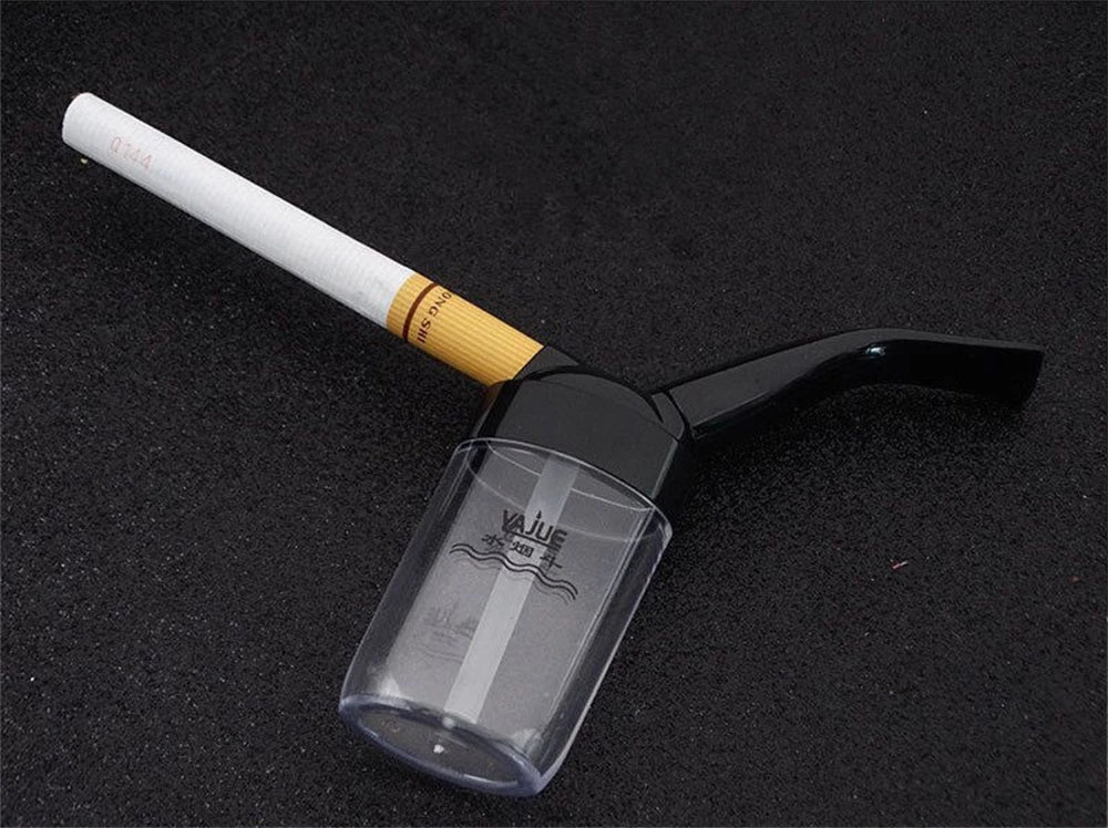 Mini Water Cigarette Pipe Washable Cigarette Holder Filter Portable Multiple Hookah Tobacco Pipe Smoking Tools For Men's Gift