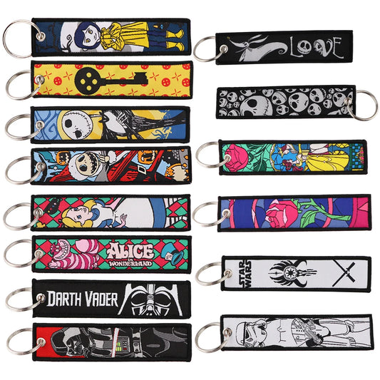 Disneys Alice In Wonderland Darth Vader Keychains