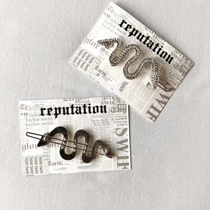 Reputation Snake Barrette Taylor Swift Reputation Inspired Hair Accessories Taylor Swiftie Gift Ideas Reputation Merch Eras Tour