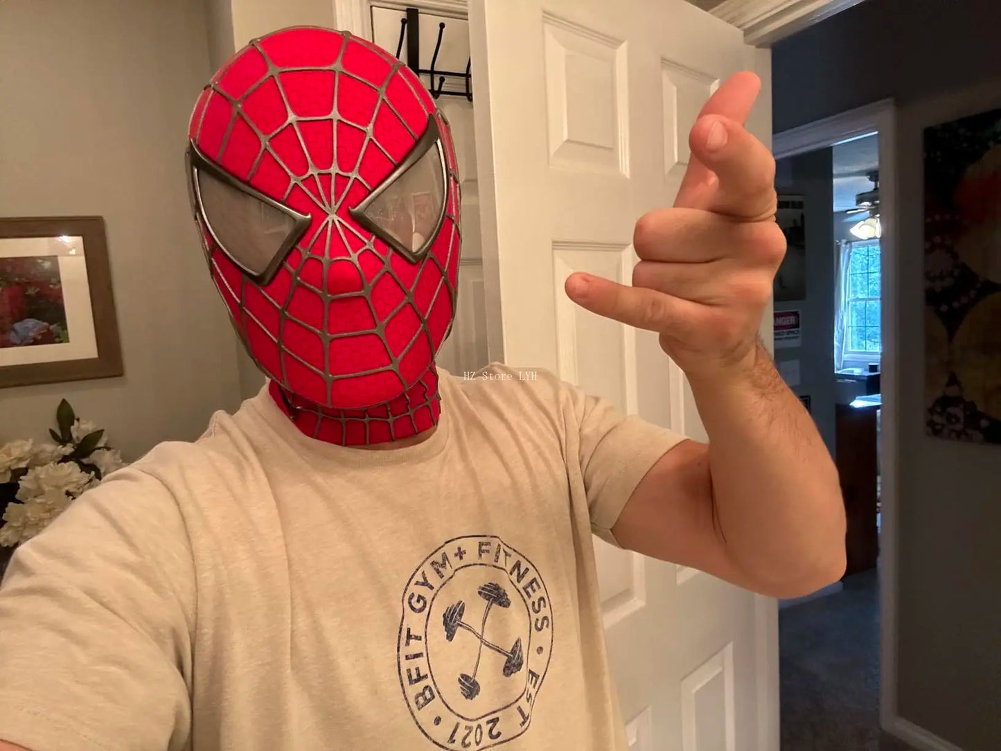 Marvel Toby Spiderman Mask Detachable Lenses 3D Spider-Man