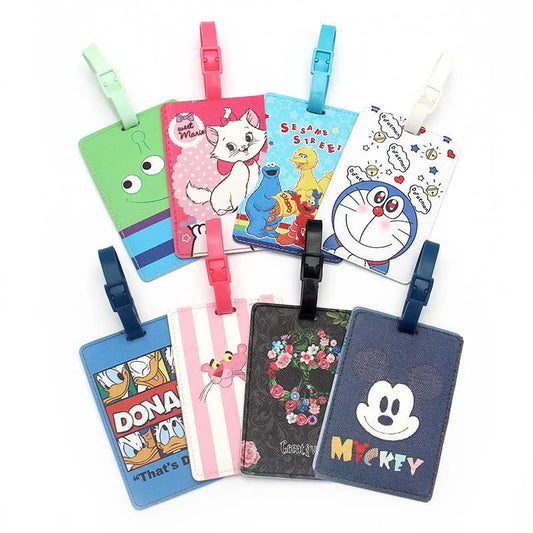 DISNEY Mickey Donald Duck Luggage Tag  Travel Accessories