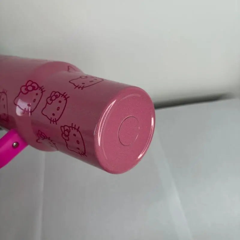 40 Oz Sanrio Hello Kitty Stainless Steel Insulated Mug Pink with Handle Straw Mugs Large Capacity Thermos Drinks Coke Coffee Mug
