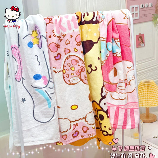 Hello Kitty & Friends.bath towels