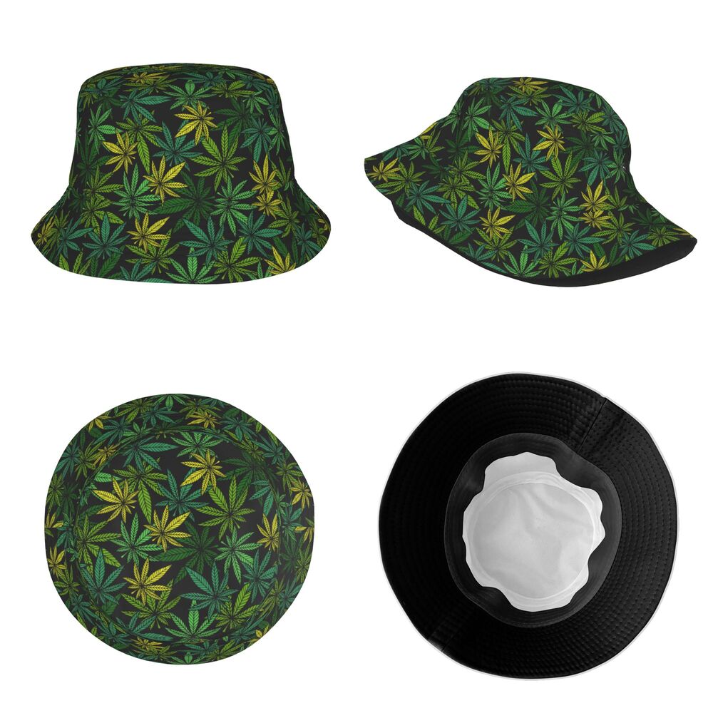 Unisex Bucket Hat Marijuana 420 Leaf