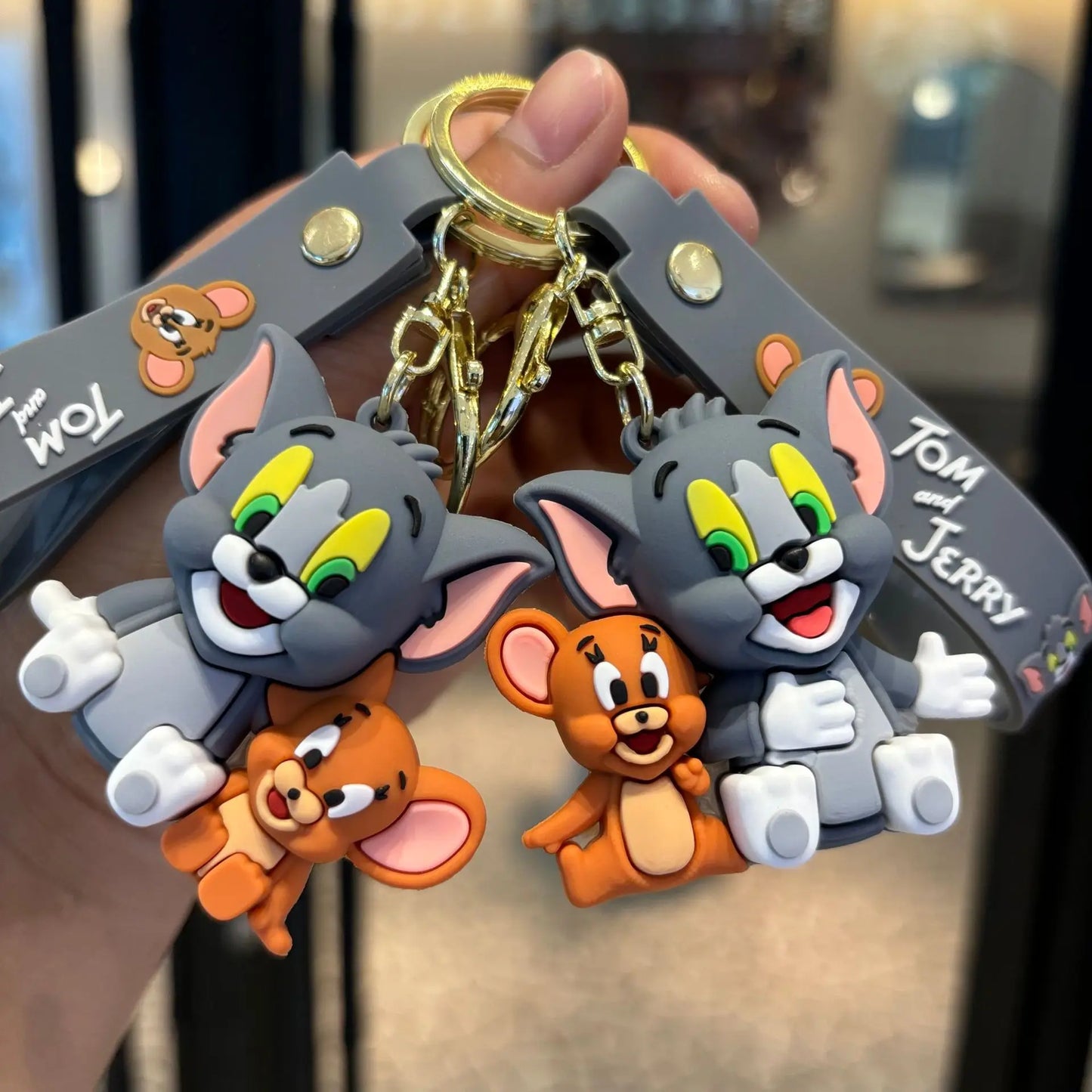 Tom & Jerry KEYCHAIN.