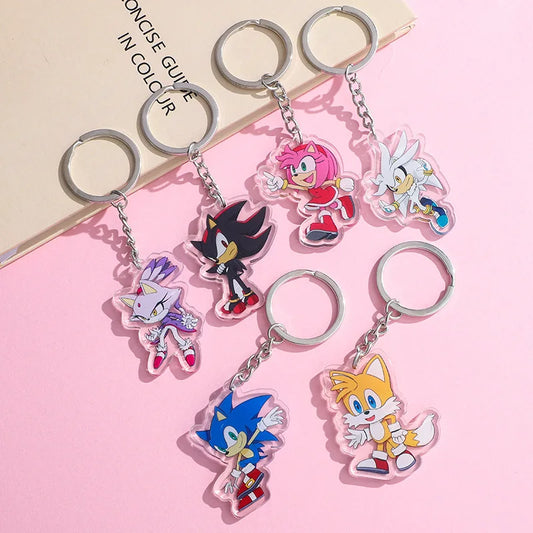 Sonic Acrylic Keychain.