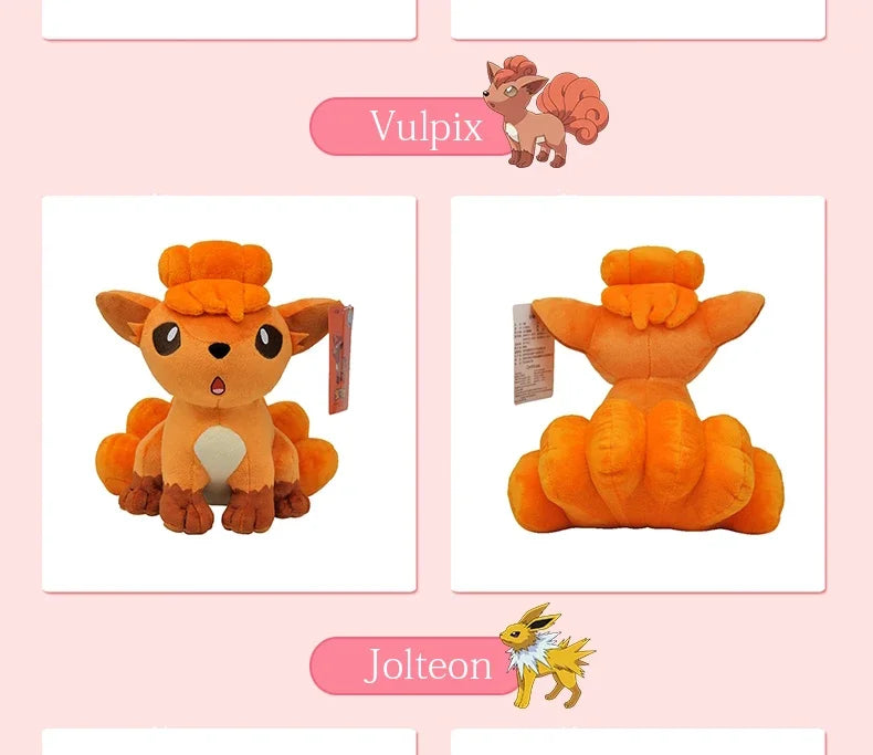 Pokemon Series Gengar Plush Dolls Cute Pikachu Peluche Charmander Squirtle Bulbasaur Eevee Snorlax Stuffed Toys Gifts For Kids