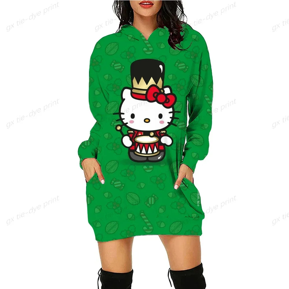 Women Hoodie HELLO KITTY Sweatshirt