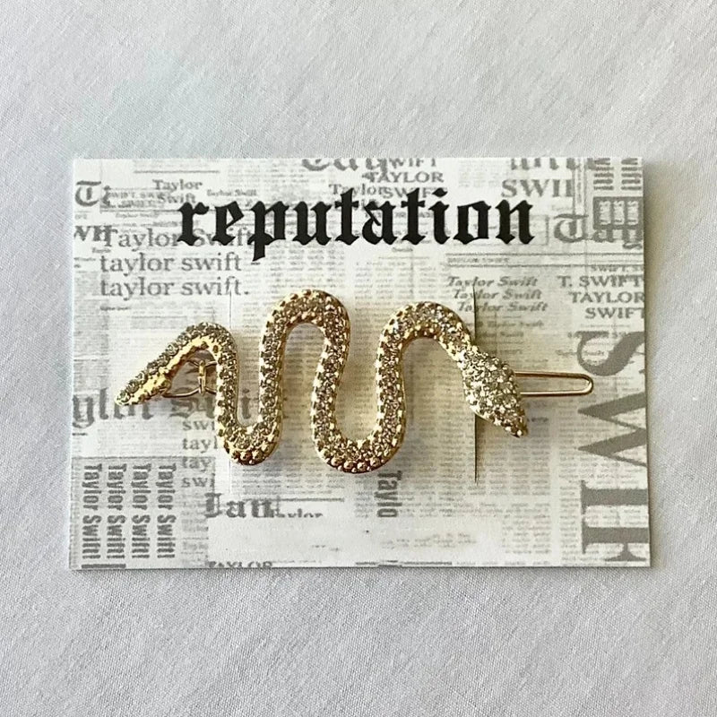 Reputation Snake Barrette Taylor Swift Reputation Inspired Hair Accessories Taylor Swiftie Gift Ideas Reputation Merch Eras Tour