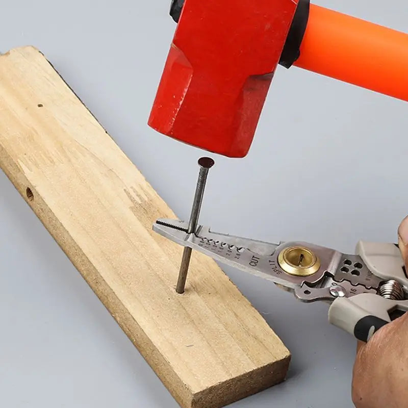 7-inch Multipurpose Wire Stripper - Professional Tool