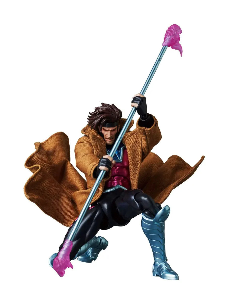 New CT Toys Gambit Mafex 131 Figure SHF X-Men Wolverine Action Figure PVC Statue Model Figurine Kids Toy Customized Gifts