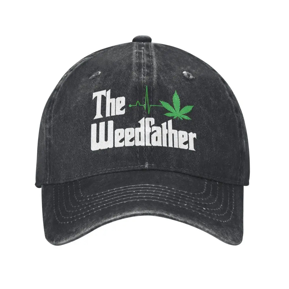 420 Pure Color Dad Hats Cool Art Of In Heartbeat With The Weedfather