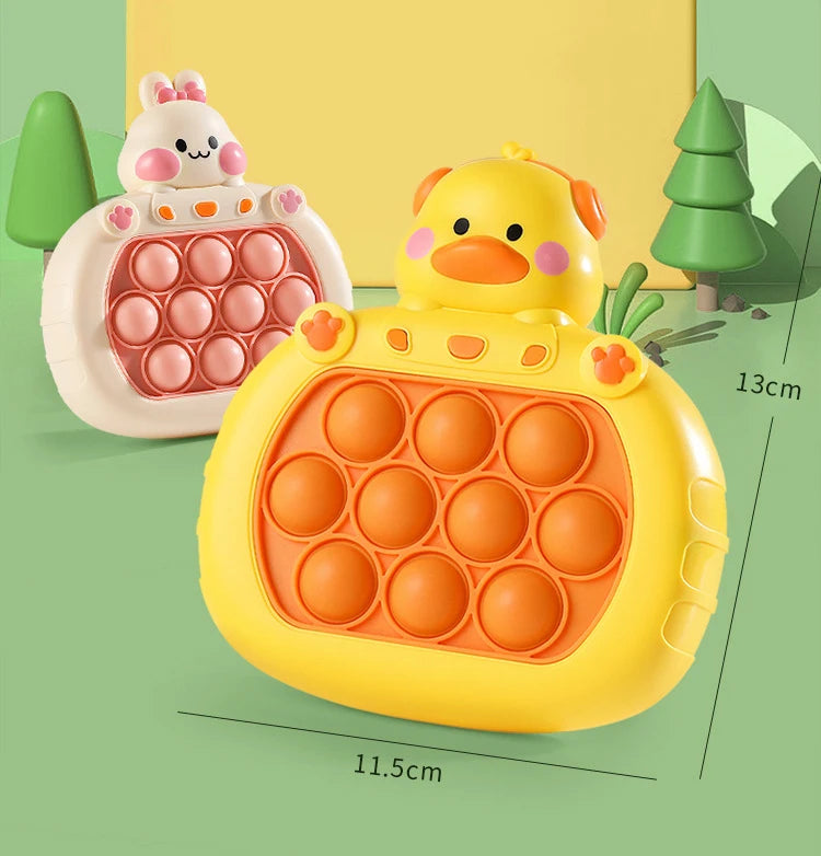 Upgraded Light and Quick Push Game Fidget Toys for Kids Adult Anti Stress Relief Sensory Toys Boys and Girls Fun Games Gifts