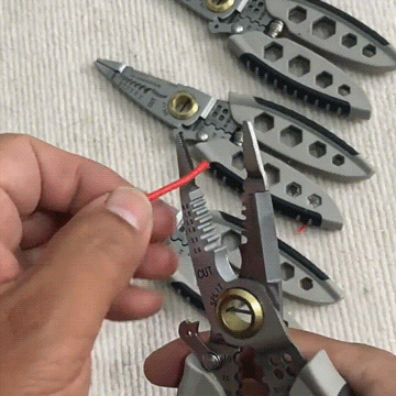 7-inch Multipurpose Wire Stripper - Professional Tool
